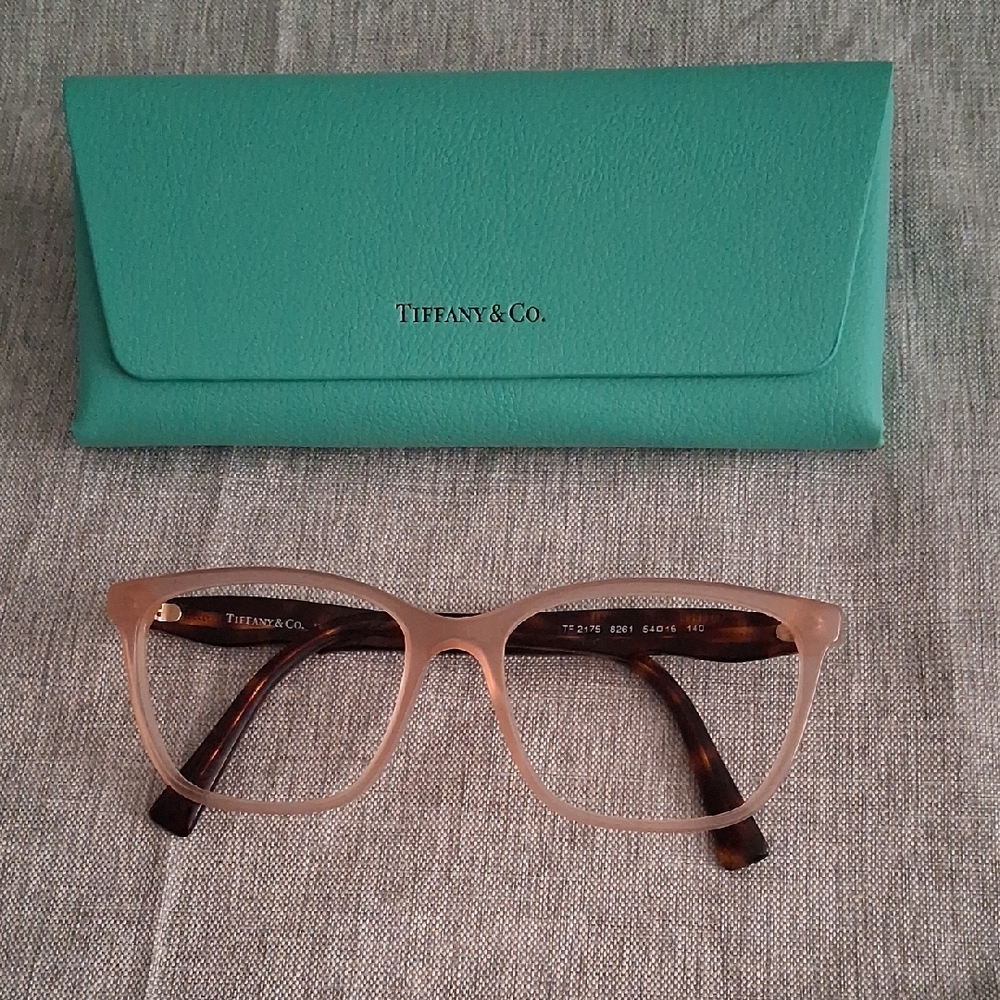 Tiffany & Co. Women's Glasses with Teal Case